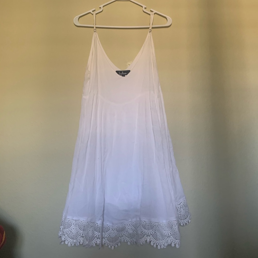 Lulu’s Summer White Dress